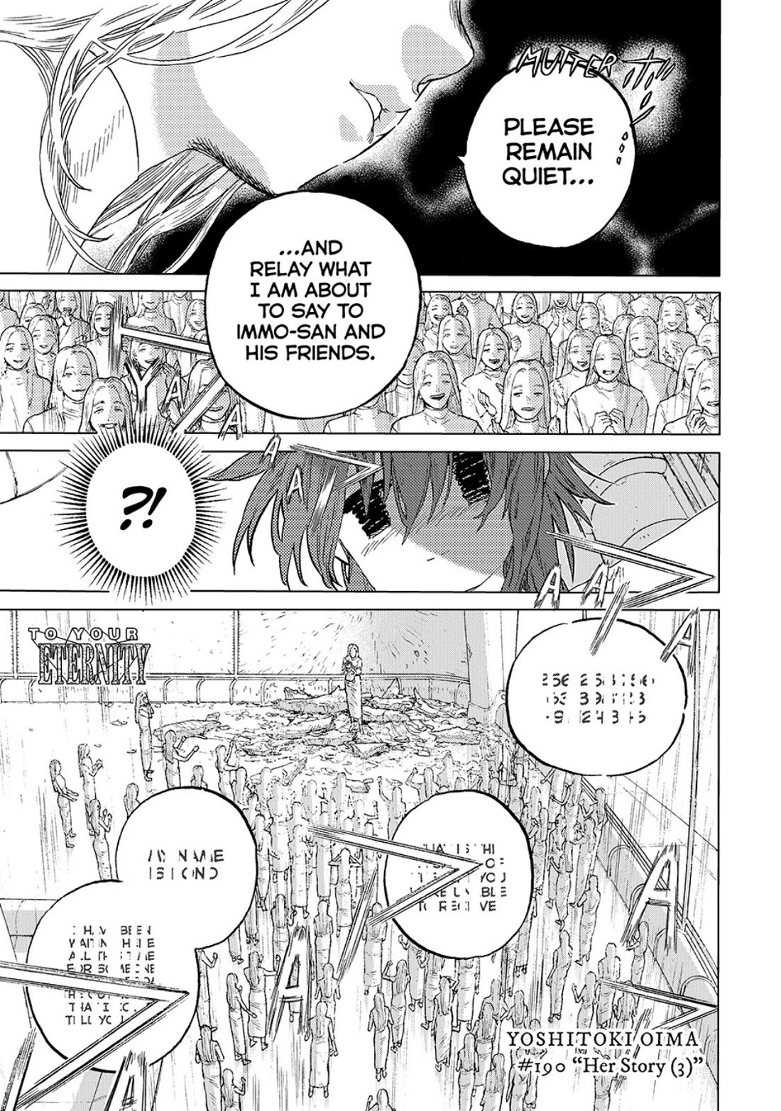 Fumetsu no Anata e chapter 190 page 23