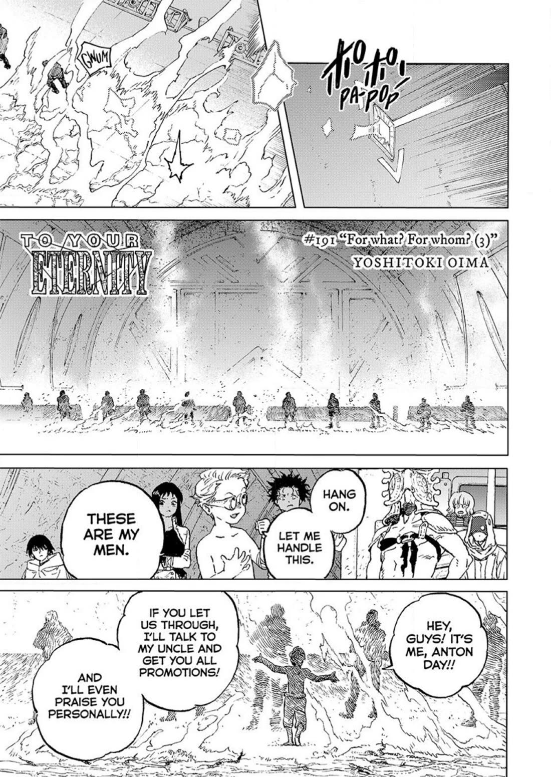 Fumetsu no Anata e chapter 191 page 21