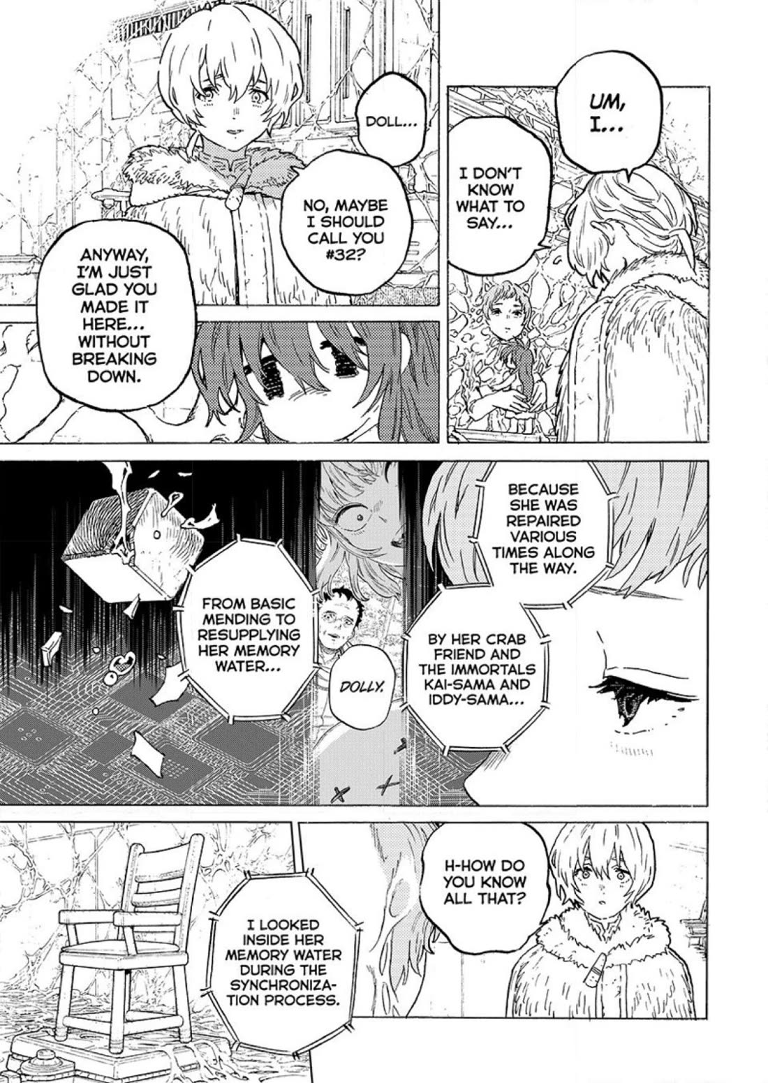 Fumetsu no Anata e chapter 191 page 7