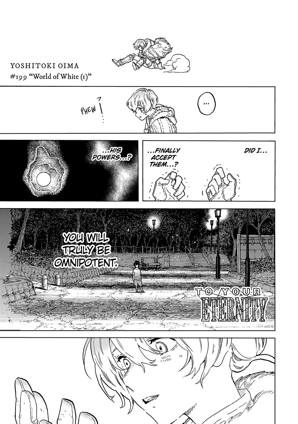 Fumetsu no Anata e chapter 199 page 1