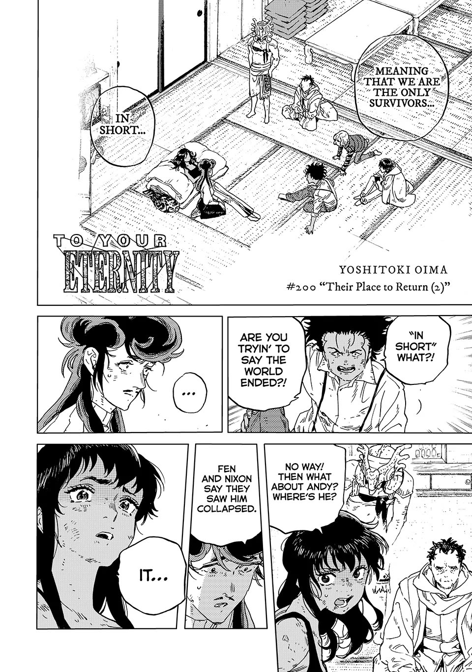 Fumetsu no Anata e chapter 200 page 14