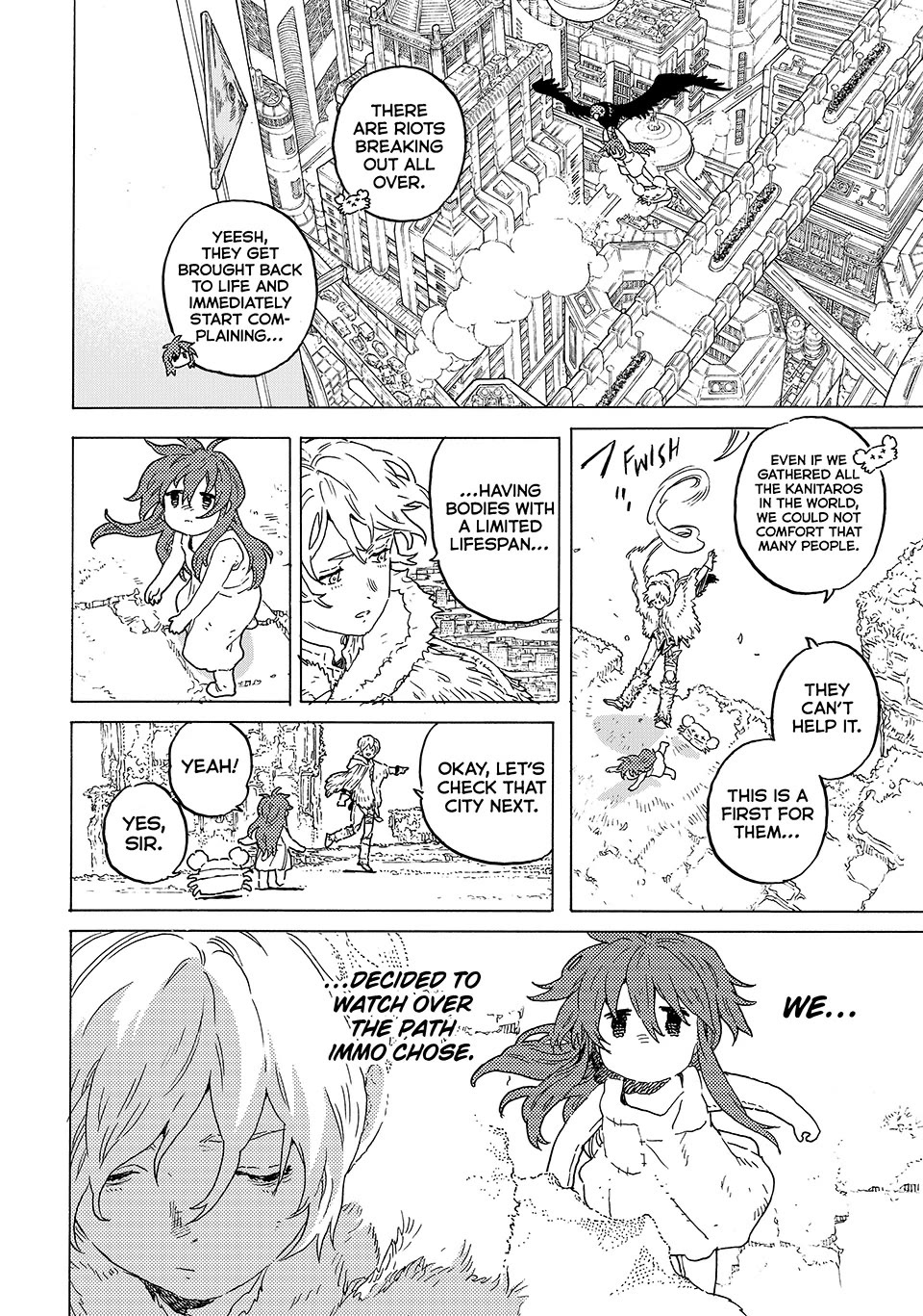 Fumetsu no Anata e chapter 200 page 34