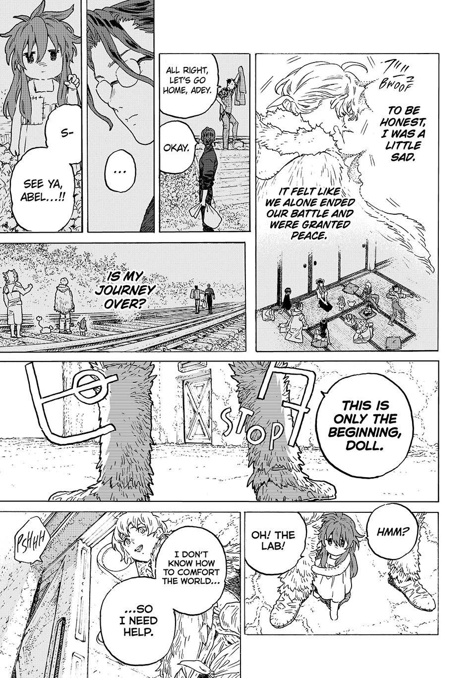 Fumetsu no Anata e chapter 200 page 35