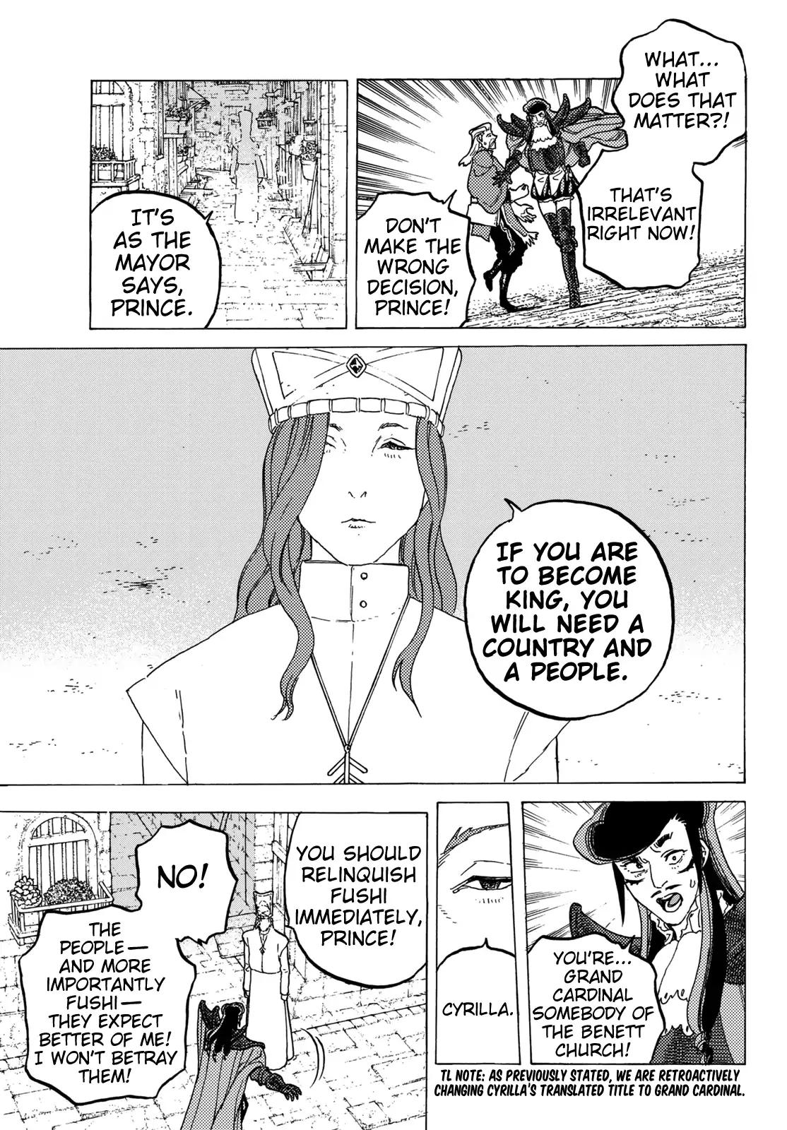 Fumetsu no Anata e chapter 70 page 17