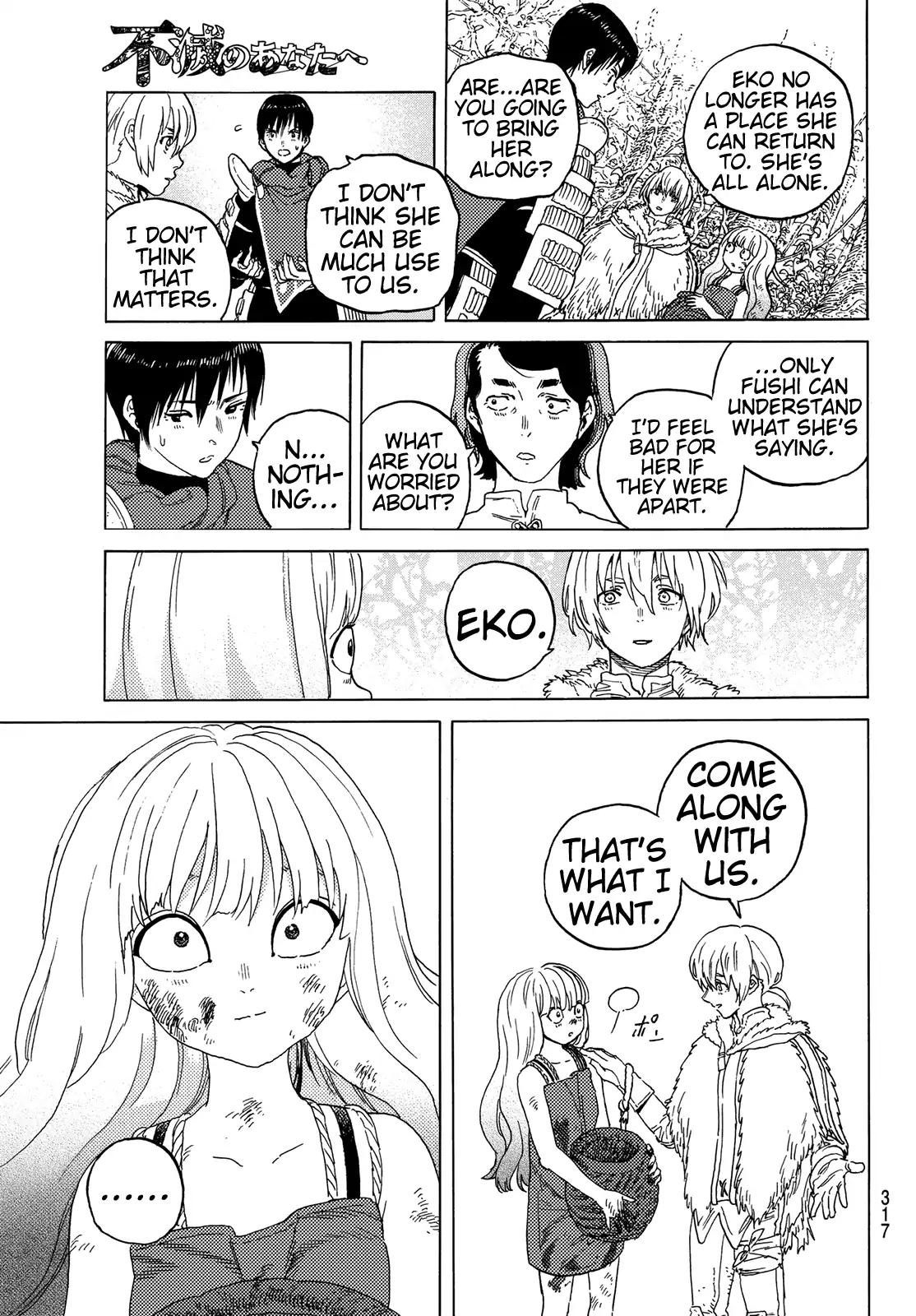 Fumetsu no Anata e chapter 85 page 13