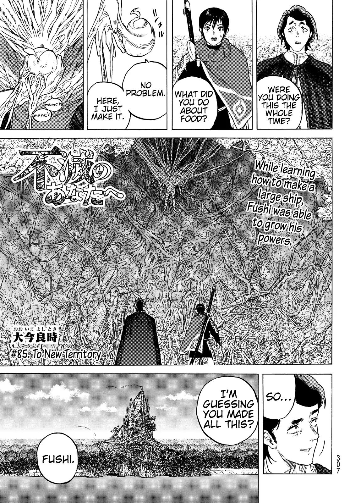 Fumetsu no Anata e chapter 85 page 3