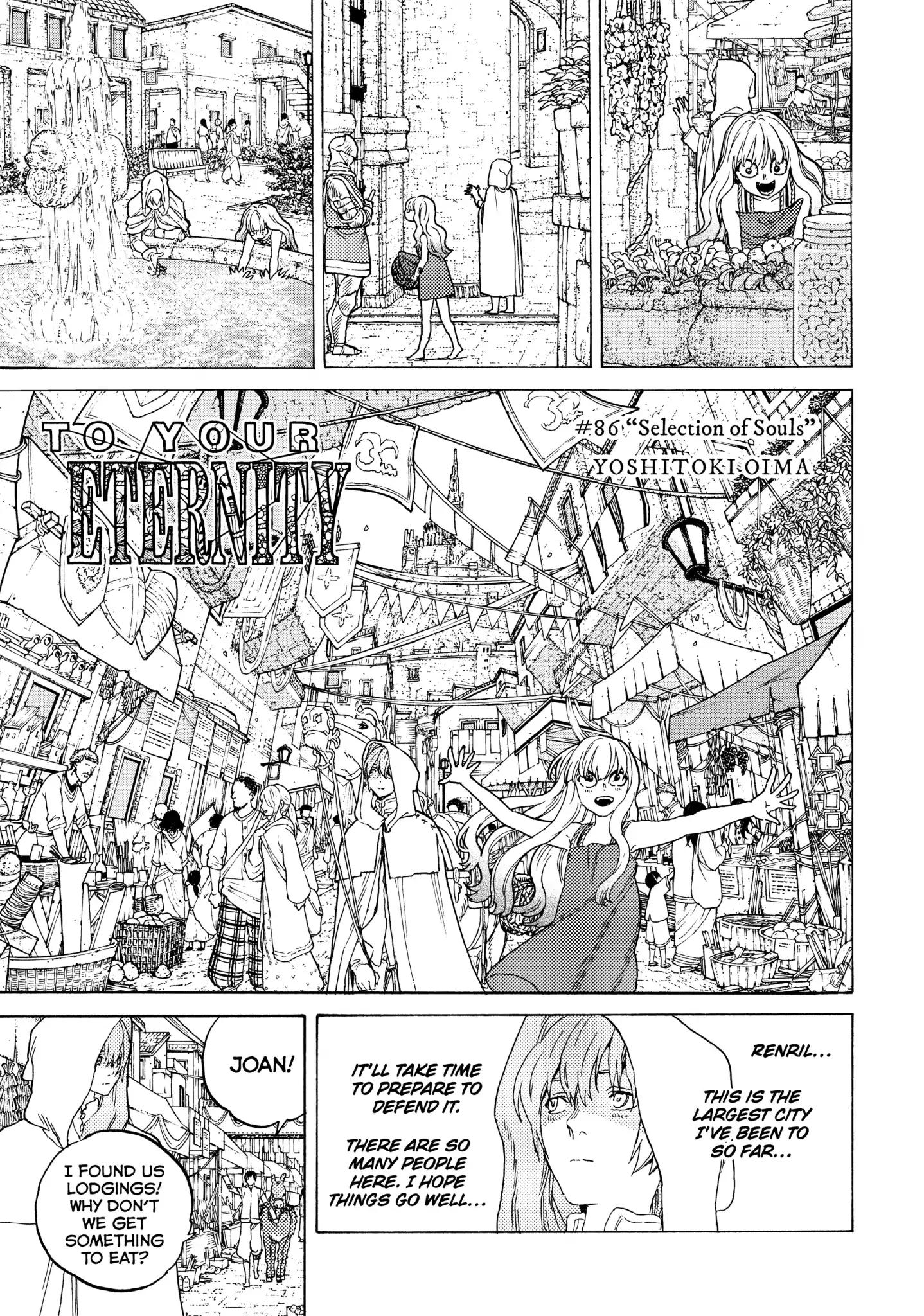 Fumetsu no Anata e chapter 86 page 2