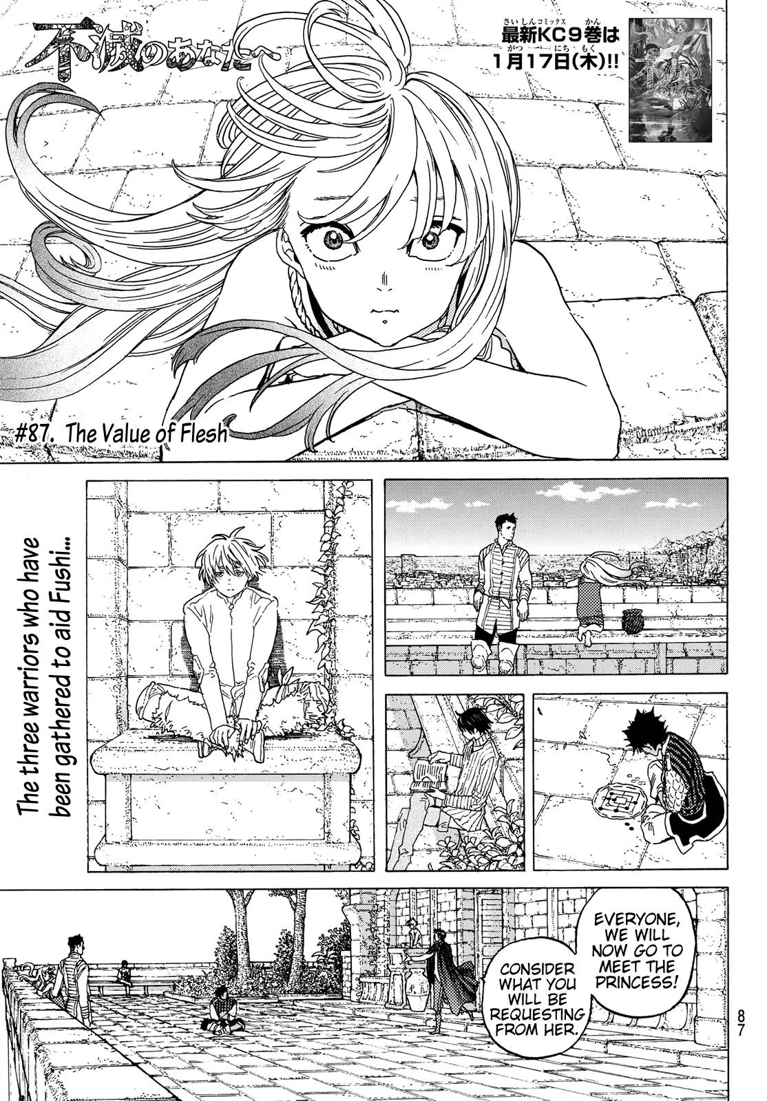 Fumetsu no Anata e chapter 87 page 3