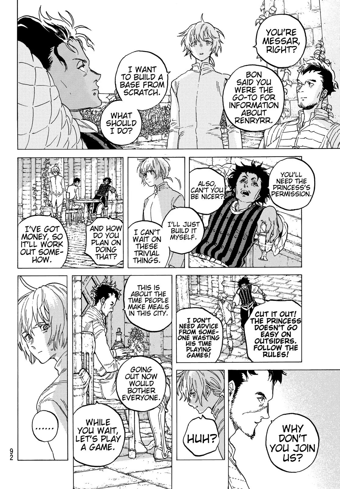 Fumetsu no Anata e chapter 87 page 8