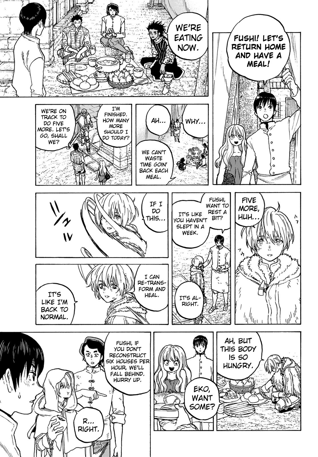 Fumetsu no Anata e chapter 90 page 9