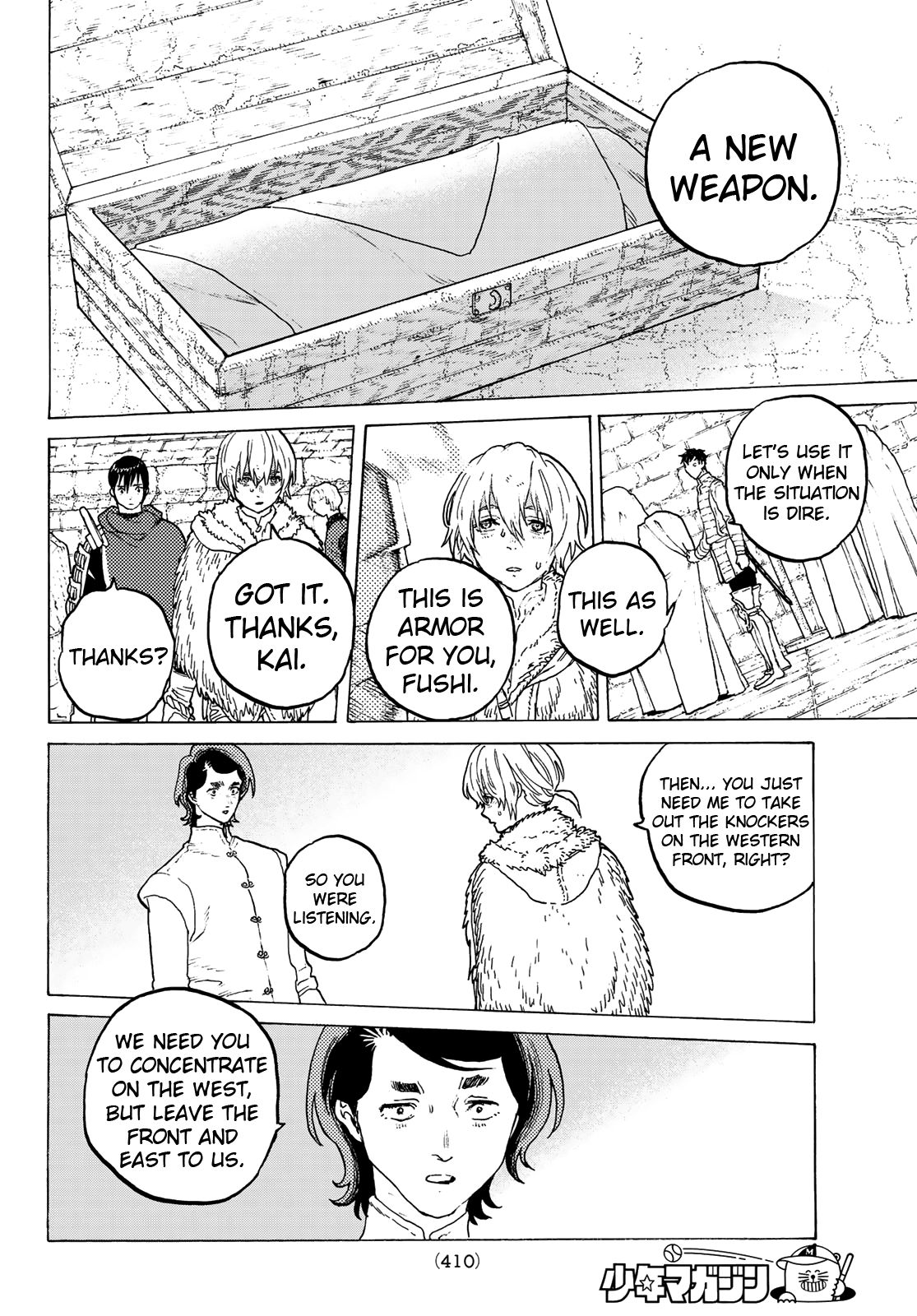 Fumetsu no Anata e chapter 96 page 10