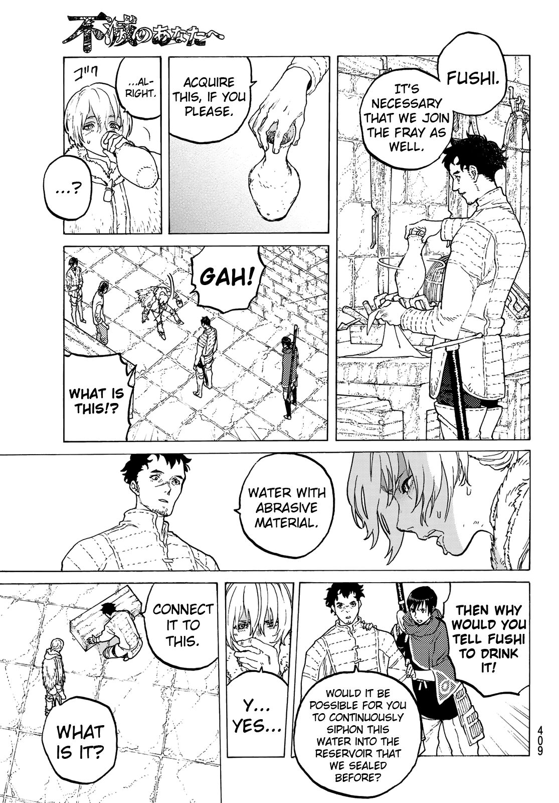 Fumetsu no Anata e chapter 96 page 9