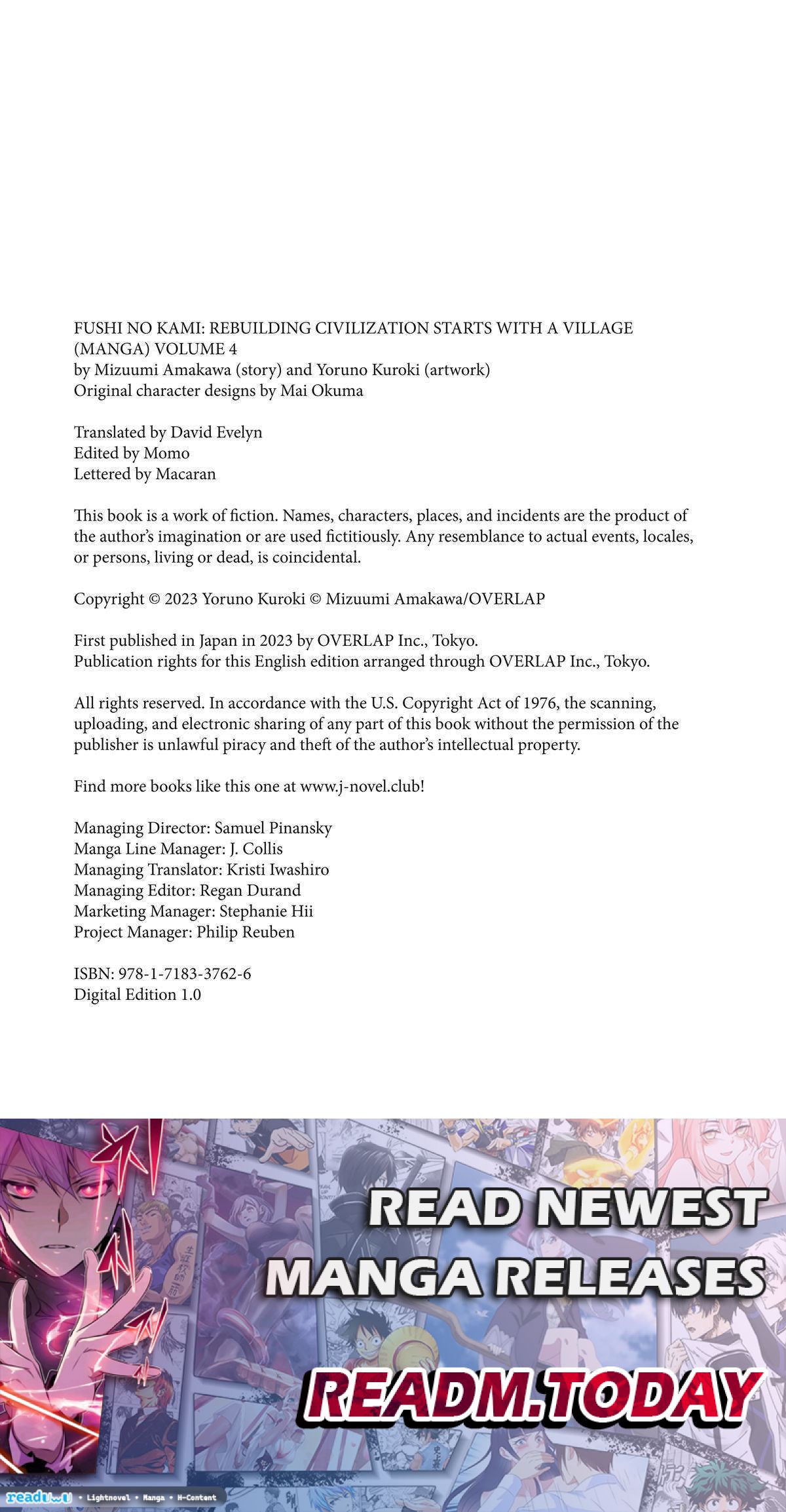 Fushi no Kami: Rebuilding Civilization Starts With a Village chapter 18 page 53