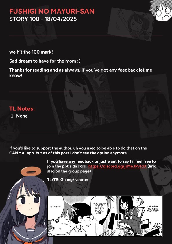 Fushigi no Mayuri-san chapter 100 page 5