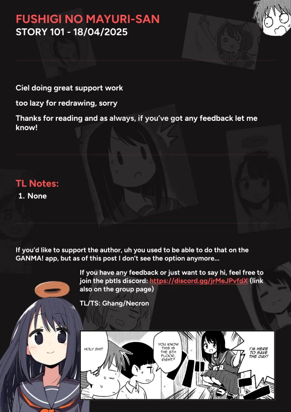 Fushigi no Mayuri-san chapter 101 page 5