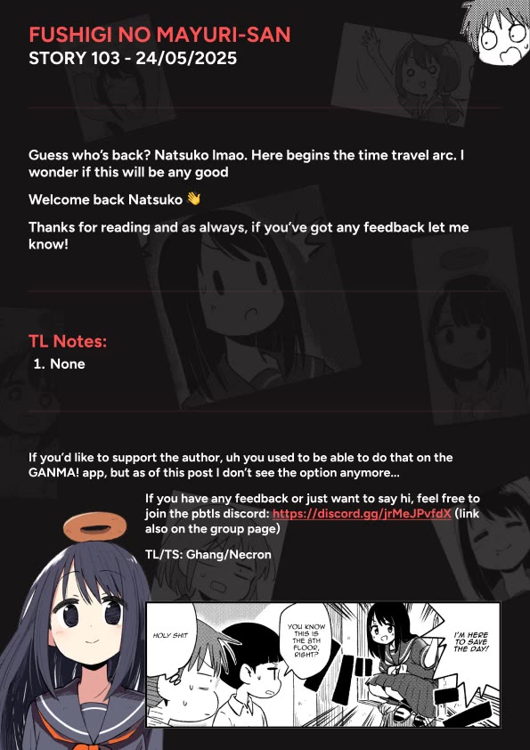 Fushigi no Mayuri-san chapter 103 page 5