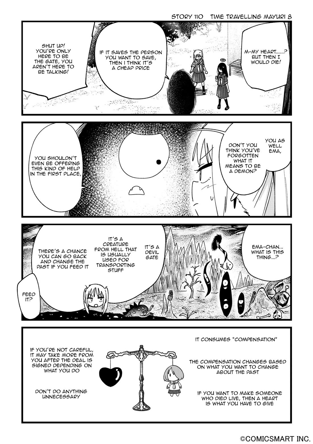 Fushigi no Mayuri-san chapter 110 page 1