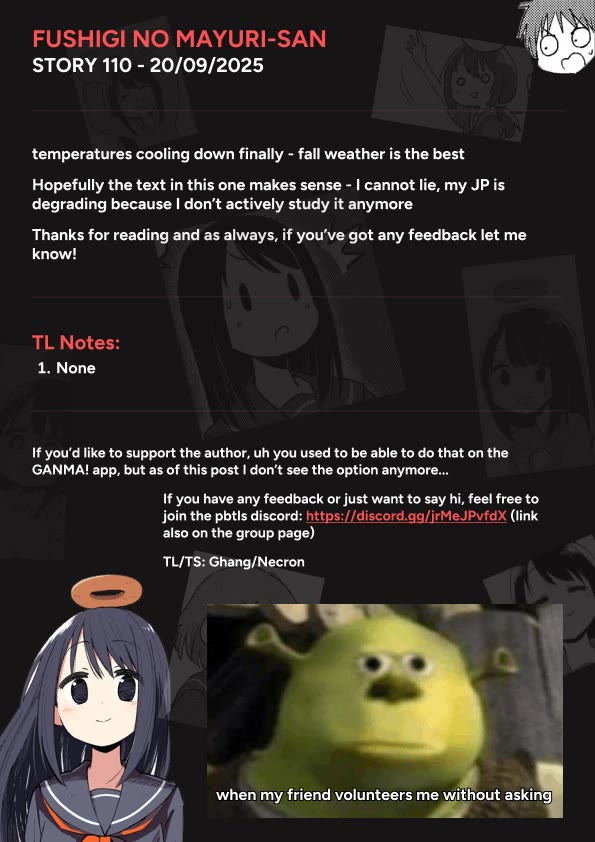 Fushigi no Mayuri-san chapter 110 page 5