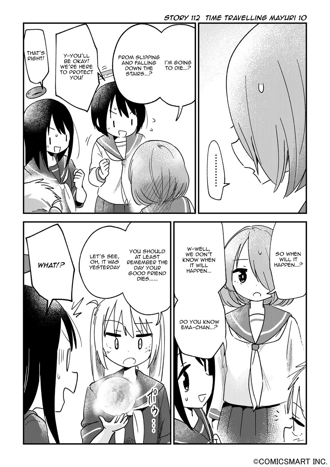 Fushigi no Mayuri-san chapter 112 page 1