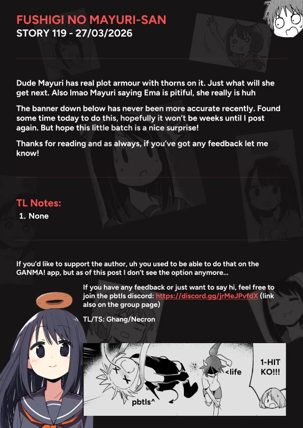 Fushigi no Mayuri-san chapter 119 page 5