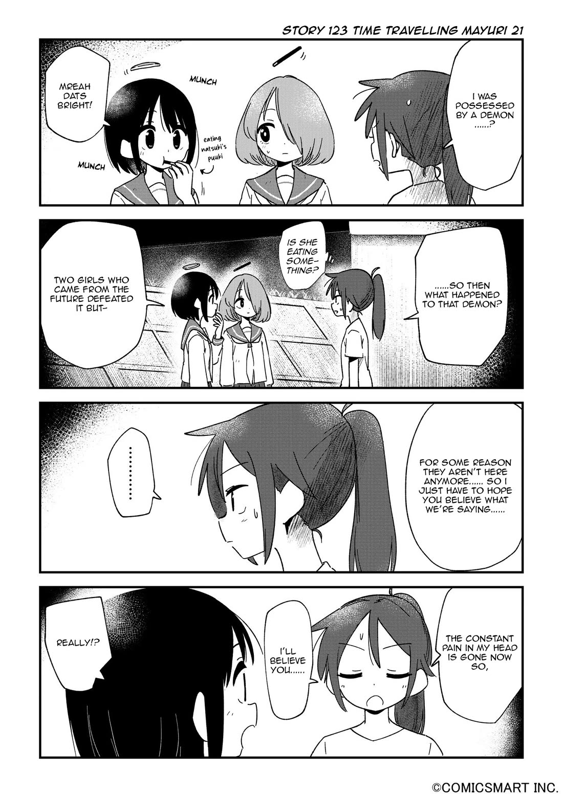Fushigi no Mayuri-san chapter 123 page 1