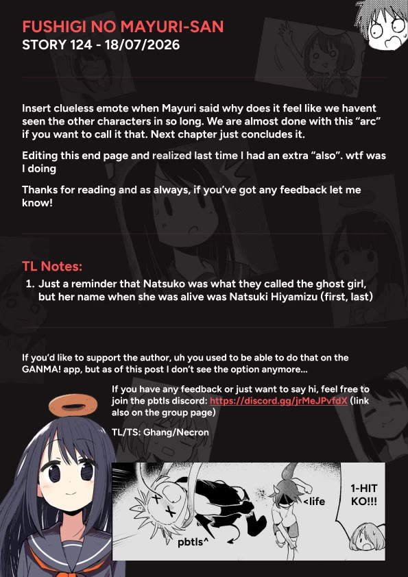 Fushigi no Mayuri-san chapter 124 page 5