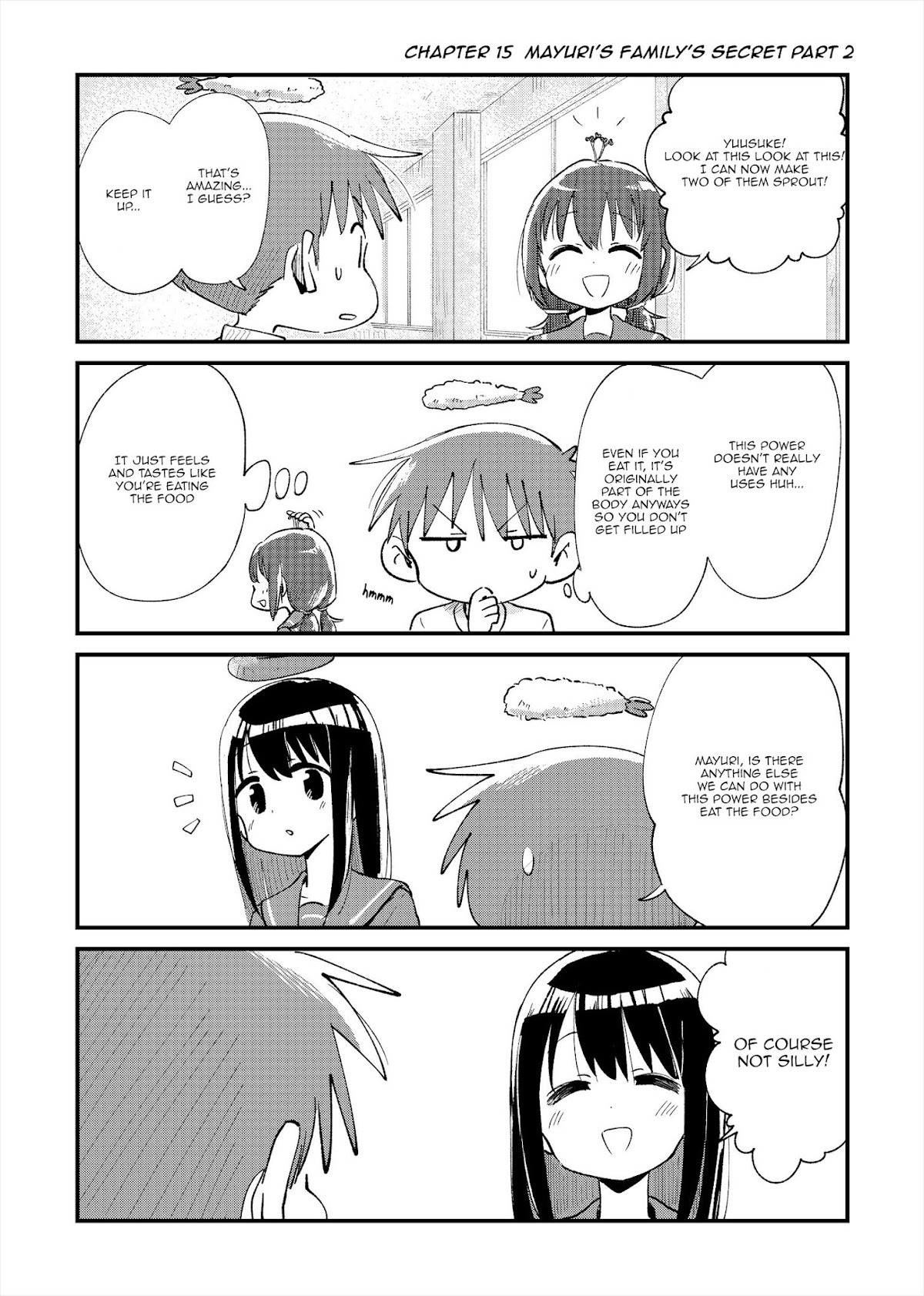 Fushigi no Mayuri-san chapter 15 page 1