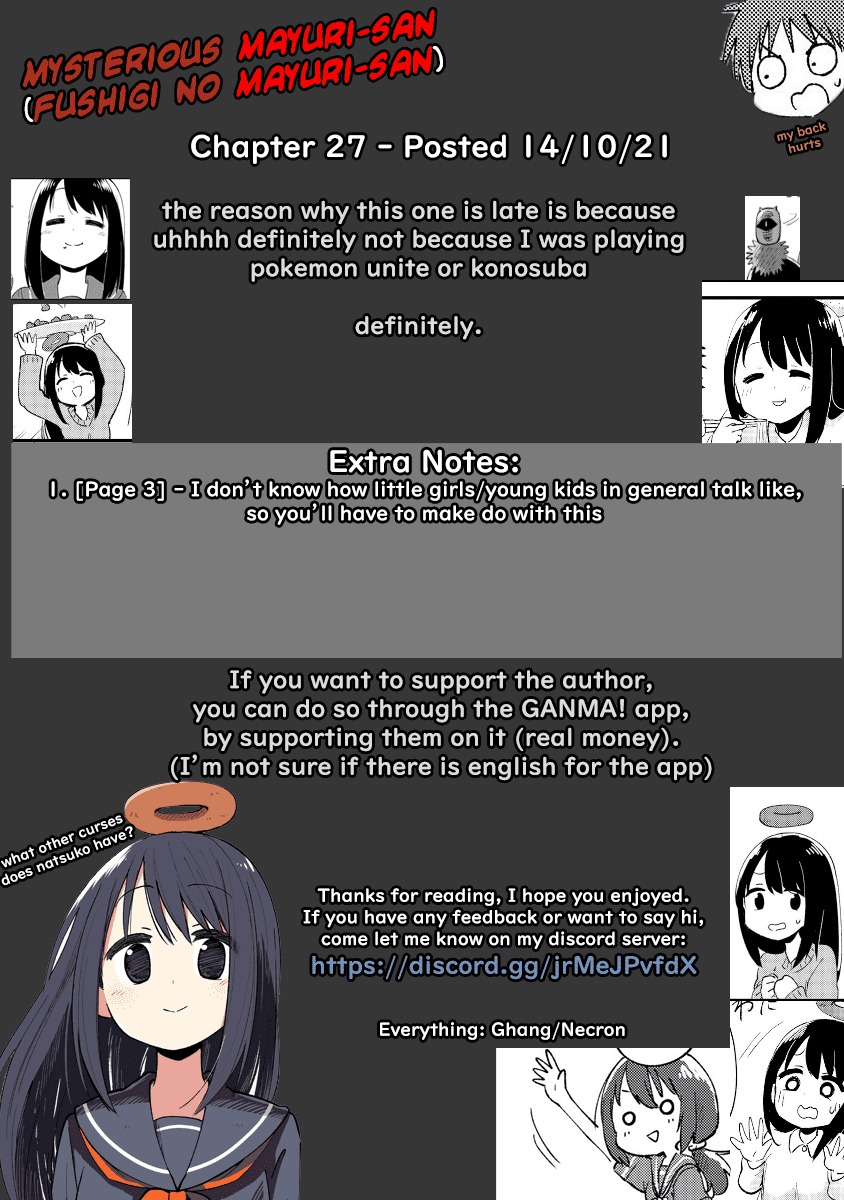 Fushigi no Mayuri-san chapter 27 page 5