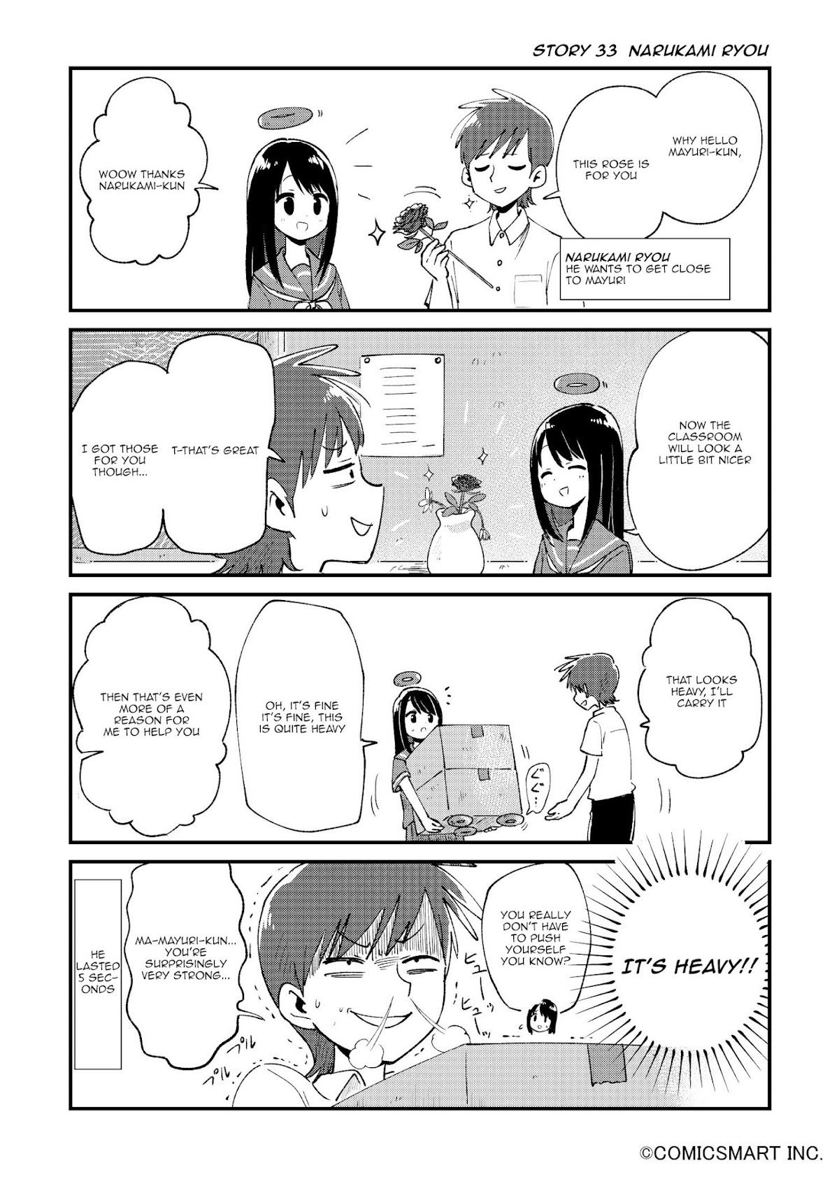 Fushigi no Mayuri-san chapter 33 page 1