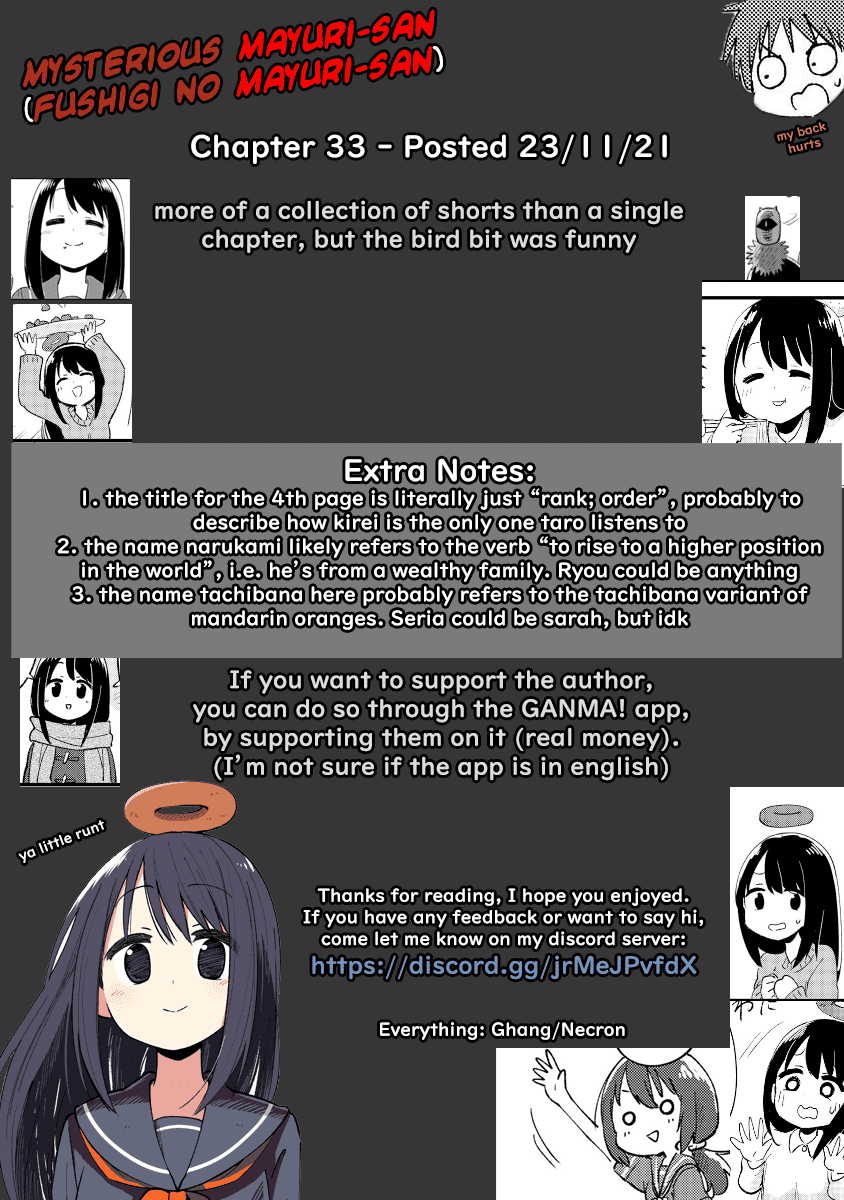 Fushigi no Mayuri-san chapter 33 page 5