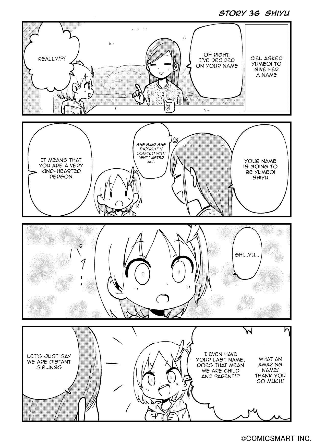 Fushigi no Mayuri-san chapter 36 page 1