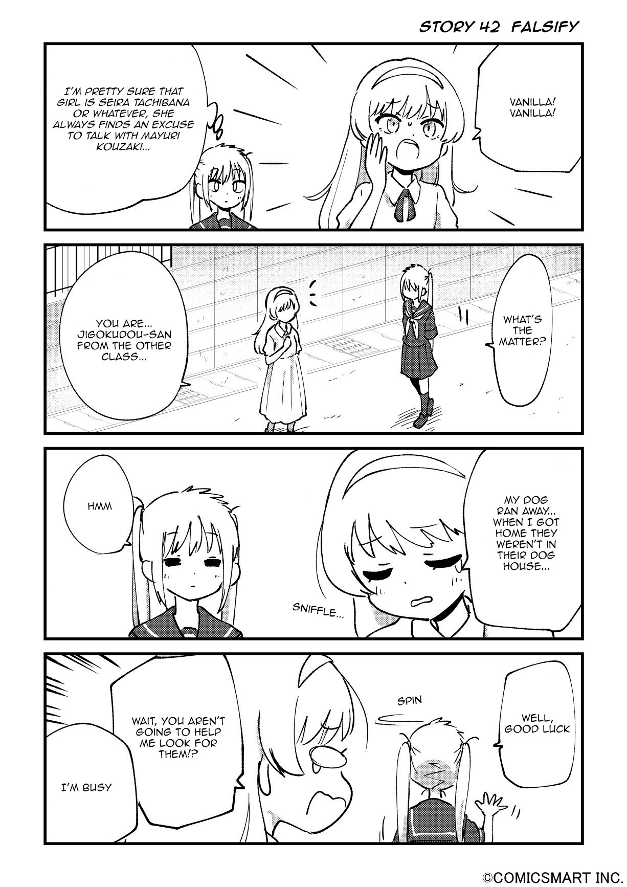 Fushigi no Mayuri-san chapter 42 page 1