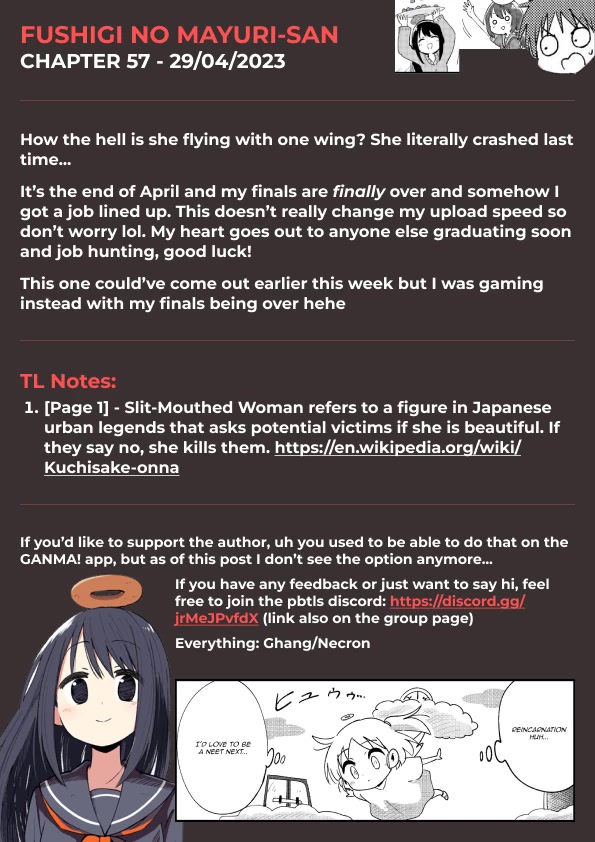 Fushigi no Mayuri-san chapter 57 page 5