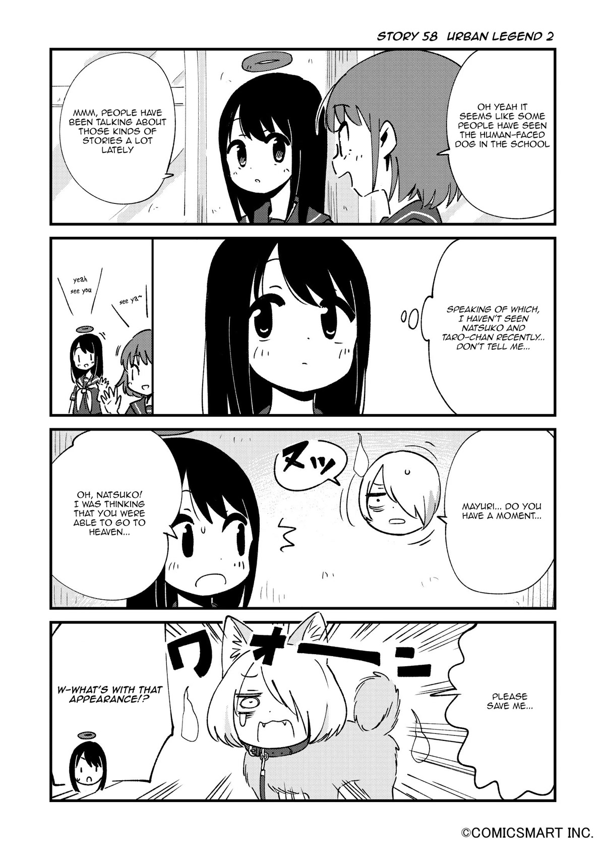 Fushigi no Mayuri-san chapter 58 page 1