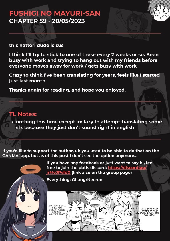 Fushigi no Mayuri-san chapter 59 page 5