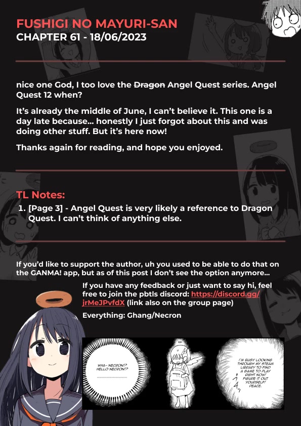 Fushigi no Mayuri-san chapter 61 page 5