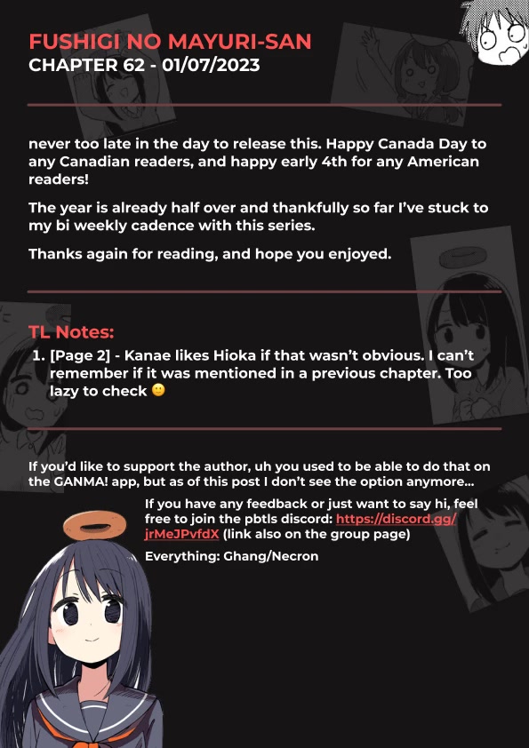Fushigi no Mayuri-san chapter 62 page 5