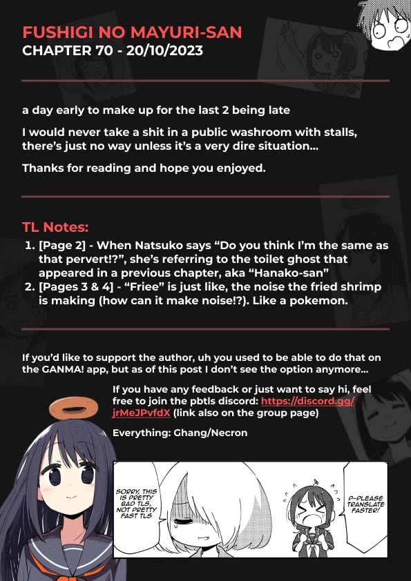 Fushigi no Mayuri-san chapter 70 page 5