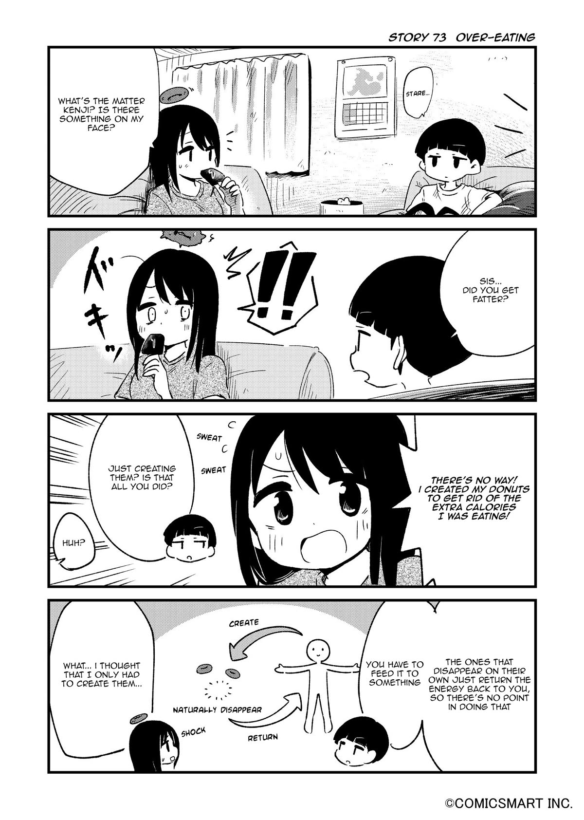 Fushigi no Mayuri-san chapter 73 page 1