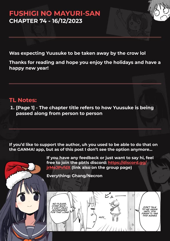 Fushigi no Mayuri-san chapter 74 page 5