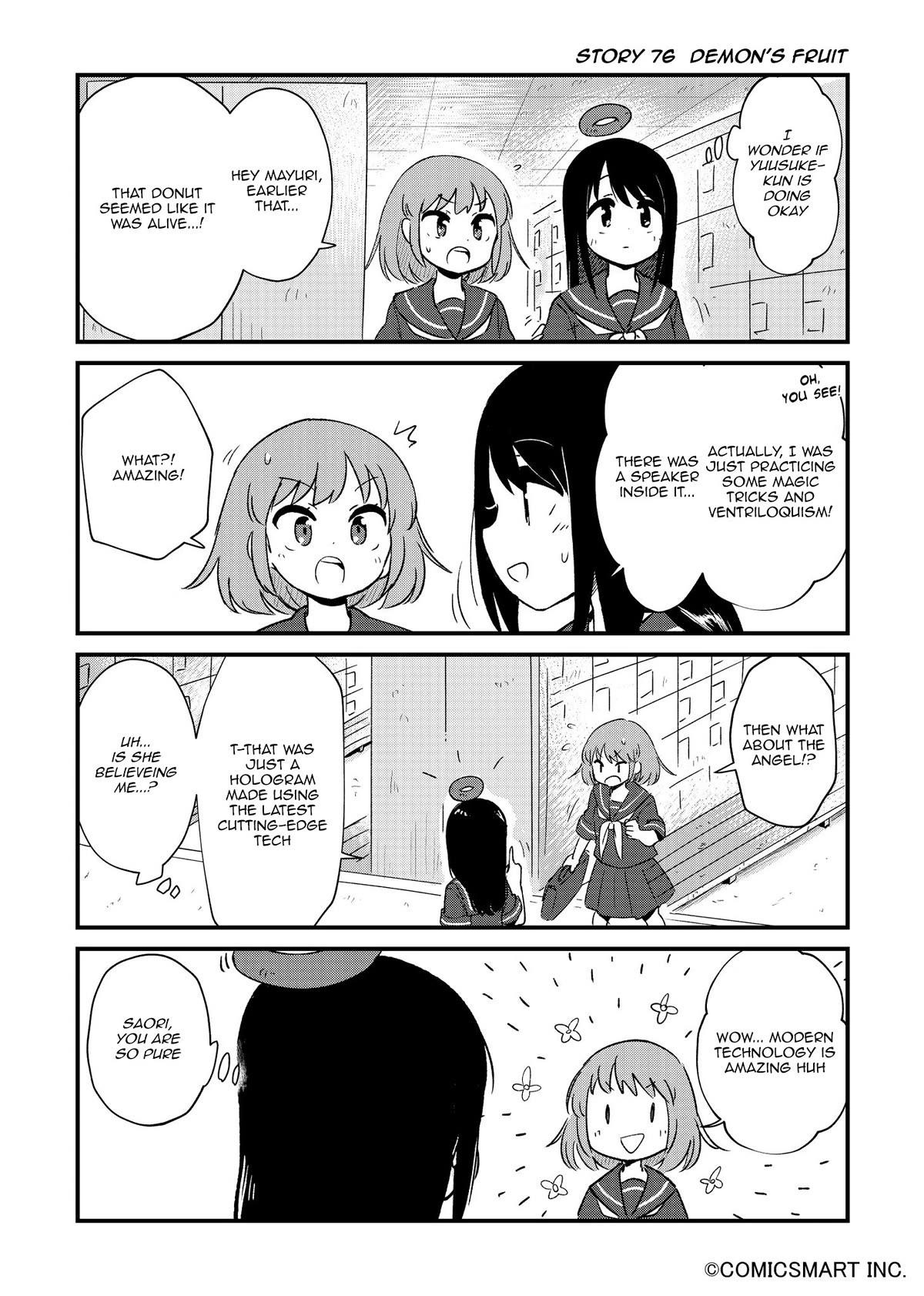 Fushigi no Mayuri-san chapter 76 page 1