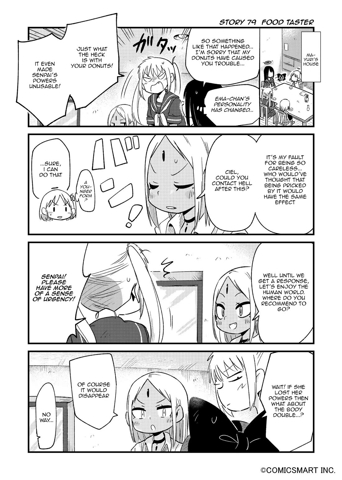 Fushigi no Mayuri-san chapter 79 page 1