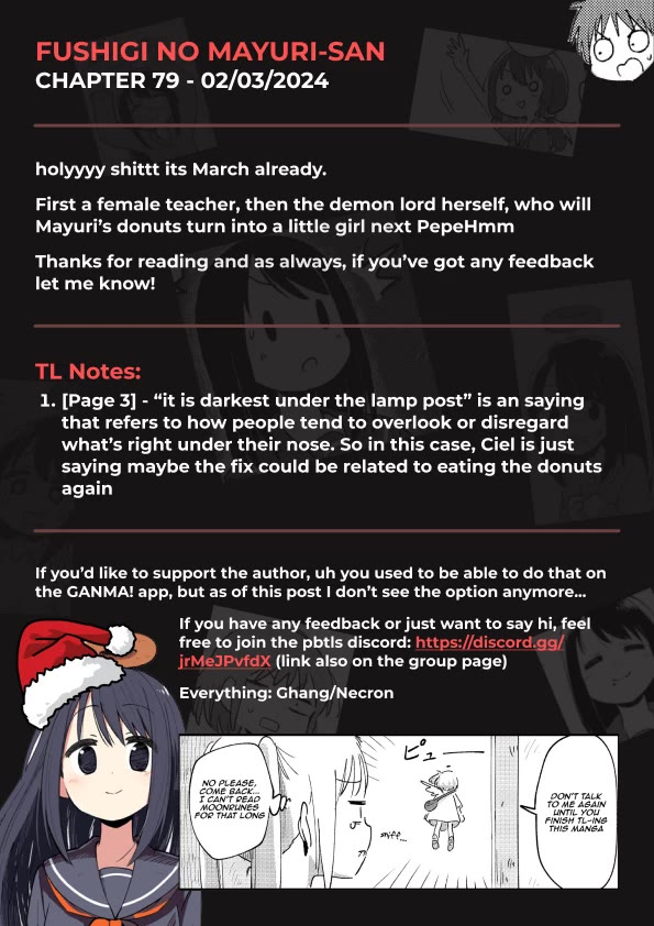 Fushigi no Mayuri-san chapter 79 page 5