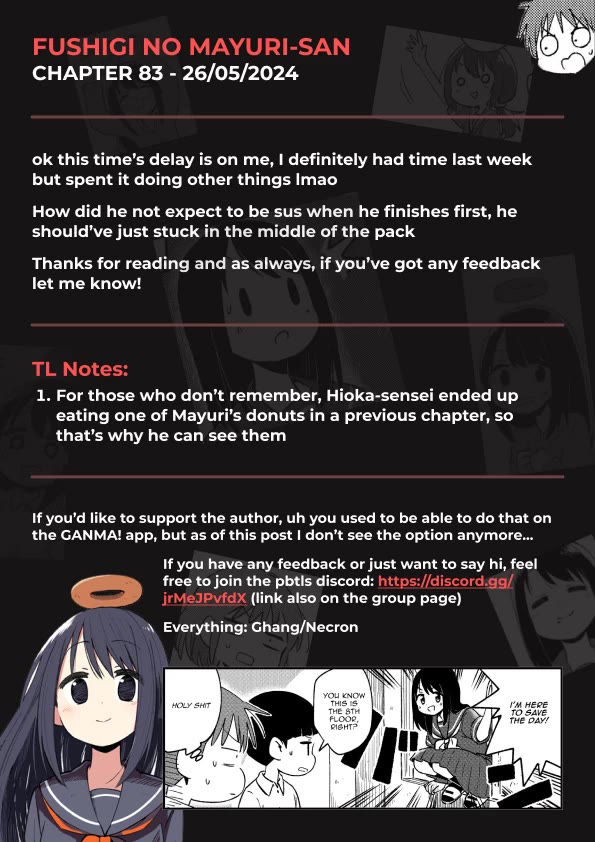 Fushigi no Mayuri-san chapter 83 page 5