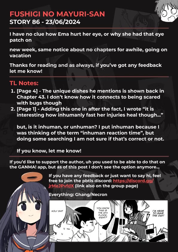 Fushigi no Mayuri-san chapter 86 page 5