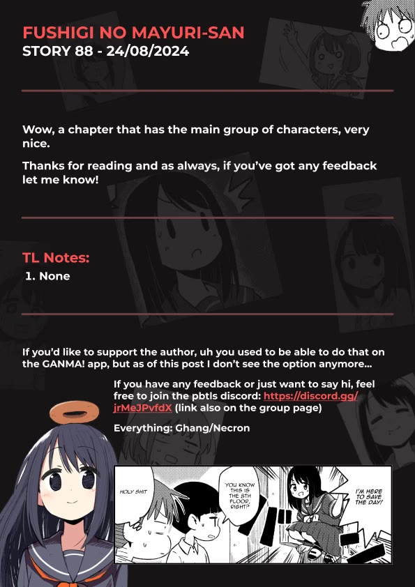 Fushigi no Mayuri-san chapter 88 page 5