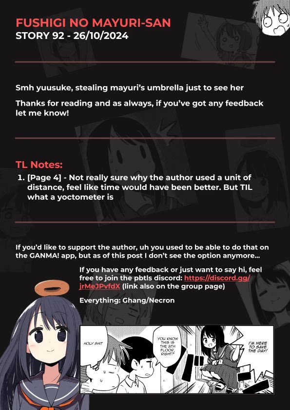 Fushigi no Mayuri-san chapter 92 page 5