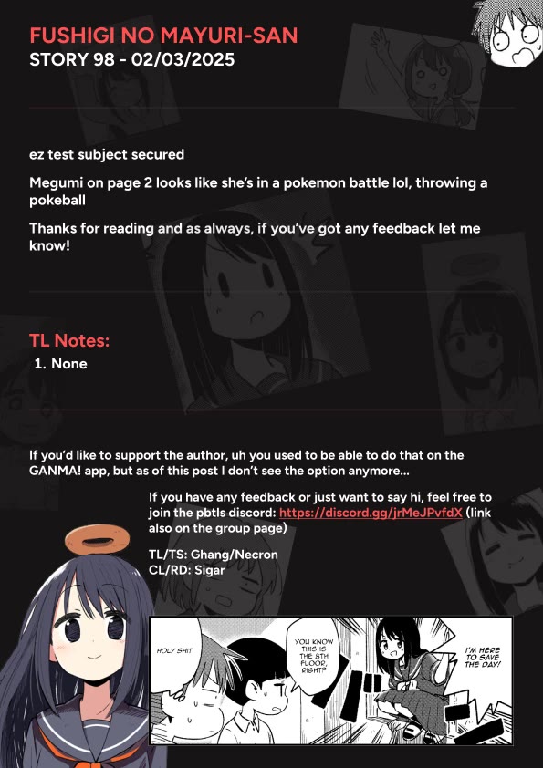 Fushigi no Mayuri-san chapter 98 page 5