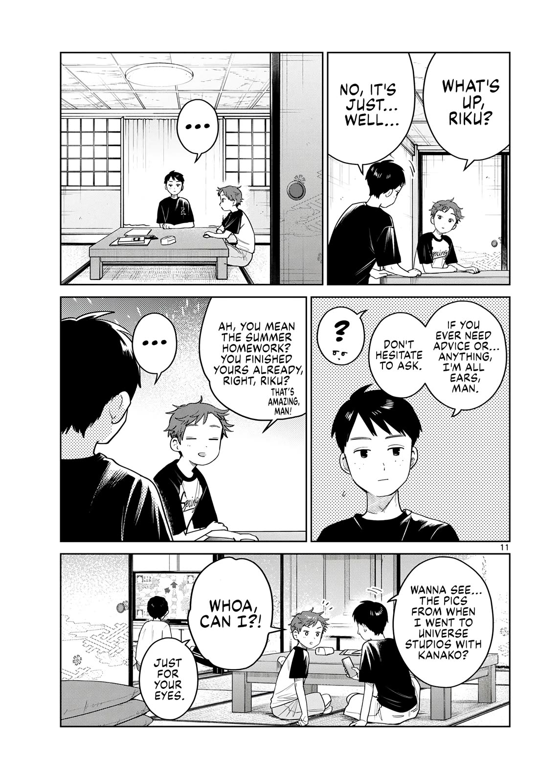 Futari Bus chapter 35 page 11