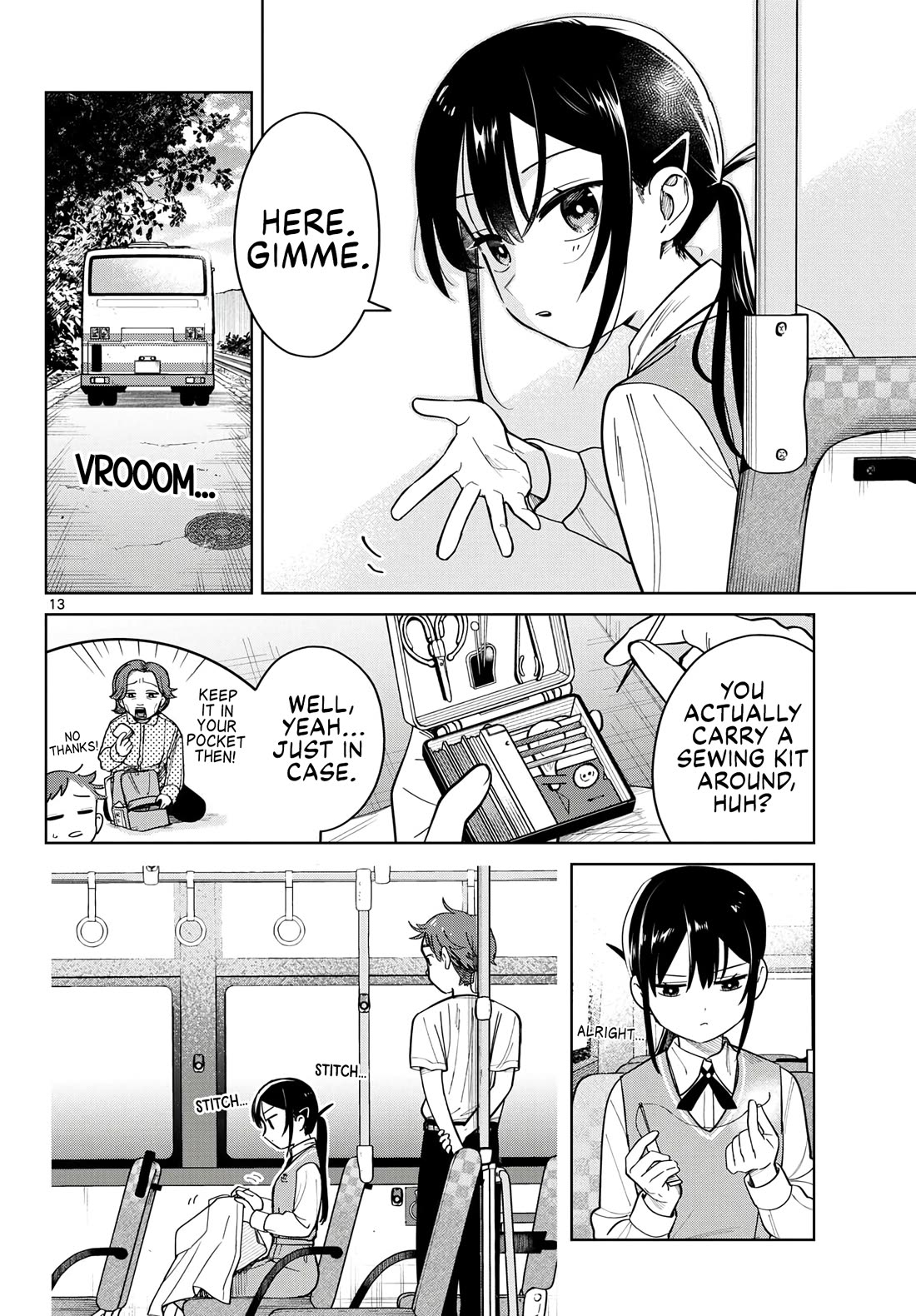 Futari Bus chapter 4 page 13